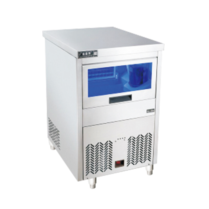 Blue Light Table Commercial sous Counter Ice Maker