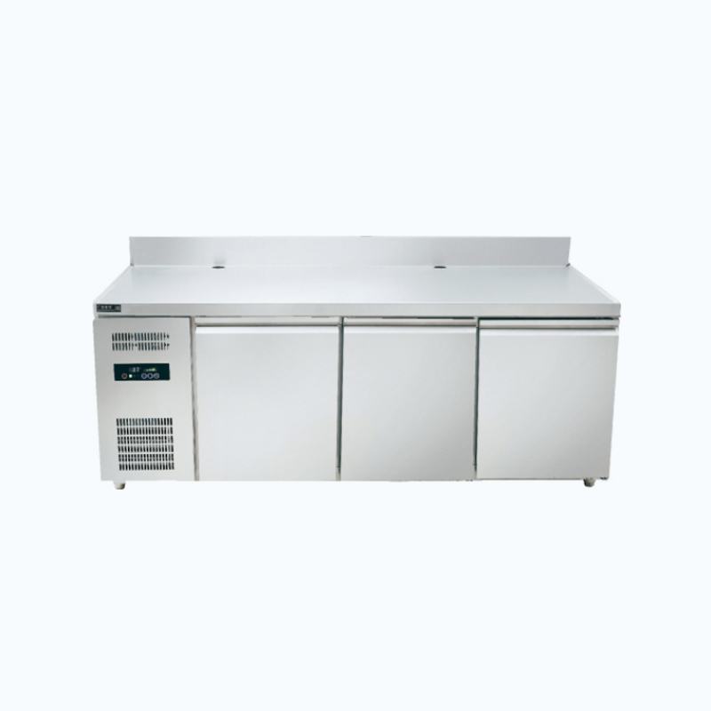 201/304 Réfrigérateur commercial refroidi en acier inoxydable