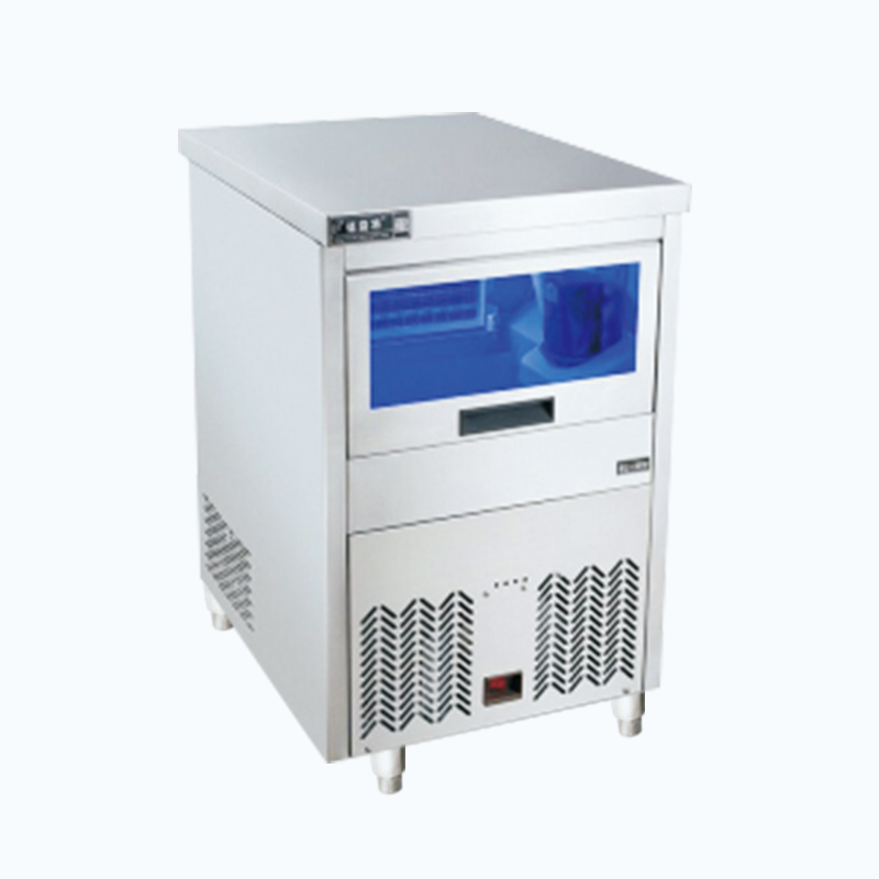 Blue Light Table Commercial sous Counter Ice Maker